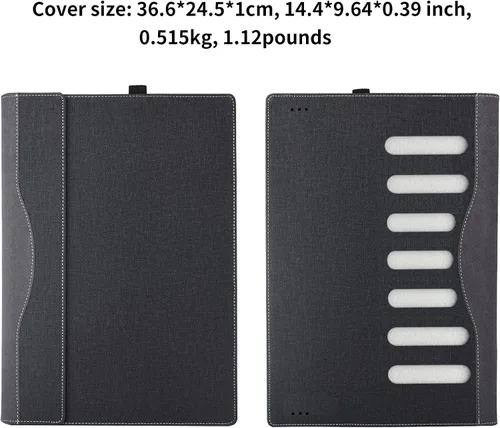 Vista 6 de Funda para portátil HP Envy X360 15-fe 15t-fe 15t-fe 15.6" 2 en 1 y Envy X360 15-fh 15z-fh [Do Check Model] Funda para computadora portátil Funda