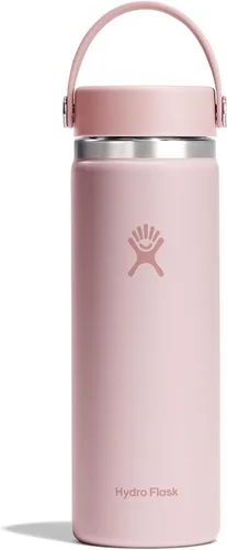 Vista 41 de Hydro Flask Botella de agua – Acero inoxidable aislado – Tapa flexible de boca ancha, antiderrames, a prueba de fugas y recargable en agave de 20