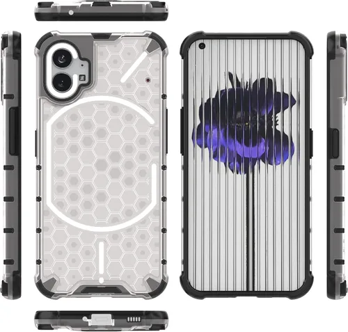 Vista 27 de Funda para Nothing Phone (1) Funda 5G, Funda para Nothing Phone (1) Funda 5G 2 en 1 Funda para teléfono Negro