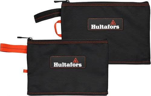 Vista 2 de Hultafors Work Gear HT5102 - Bolsas multiusos con cremallera, portaherramientas de poliéster balístico resistente, cierre de bucle para colgar