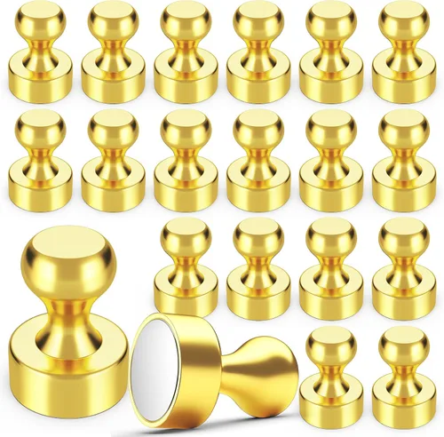 Vista 9 de 12 Piezas Imanes Negros para Refrigerador, Imanes para Refrigerador, Imanes para Pizarra Blanca, Imanes para Refrigerador para Adultos, Imanes