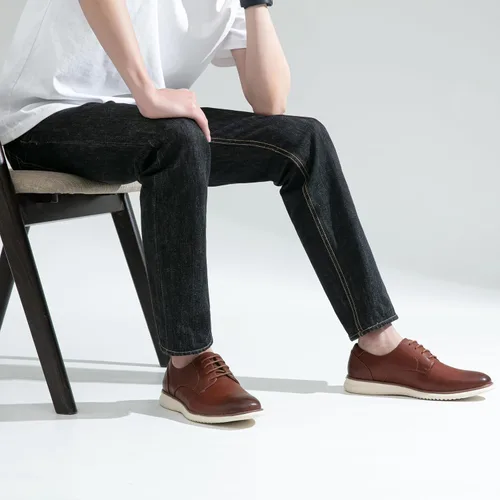 Vista 3 de Jousen Zapatos de vestir Brogue para hombre