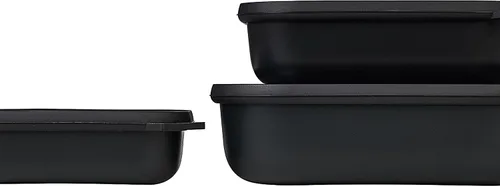 Vista 9 de Mepal Juego de 3 piezas Cirqula Multi Bowl - Contenedor de almacenamiento de alimentos con tapa - Adecuado como caja de almacenamiento hermética