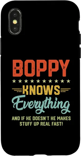 Vista 5 de iPhone 12 mini - Funda para hombre, diseño divertido de bromas para abuelos y padres