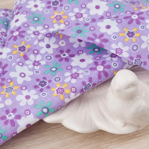 Vista 14 de HOULIFE Pañuelo impreso floral de algodón para mujer, pañuelos elegantes para fiesta de boda