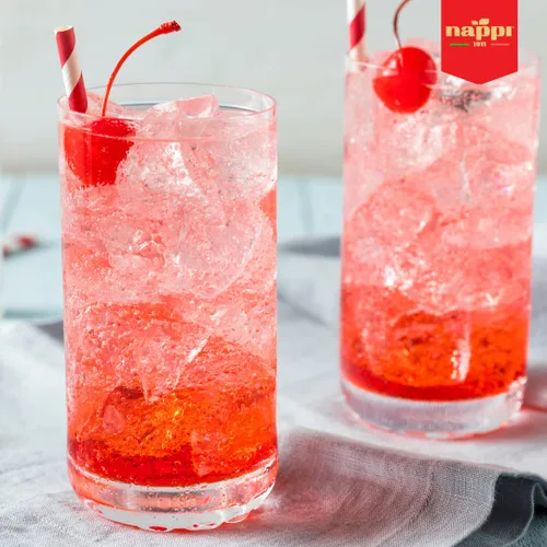 Vista 5 de Nappi 1911, Cerezas de Cóctel Maraschino con Tallo en Almíbar, Tarro de 13,76 oz (390 g) Producto de Italia