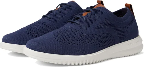 Vista 4 de Cole Haan Grand+ Stitchlite Wing Tip Oxford para hombre, Azul marinonube Nimbus