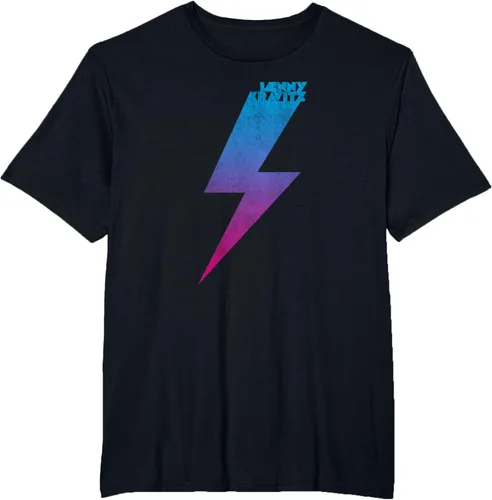 Vista 3 de Lenny Kravitz - Camiseta exclusiva de Amazon Blue Bolt, Negro