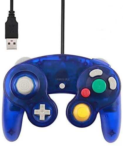 Vista 8 de Arrocent GC Controller, Replacement for Gamecube Controller, Compatible with Wired USB Game Cube Controller/PC Windows 7 8 10 (Black)