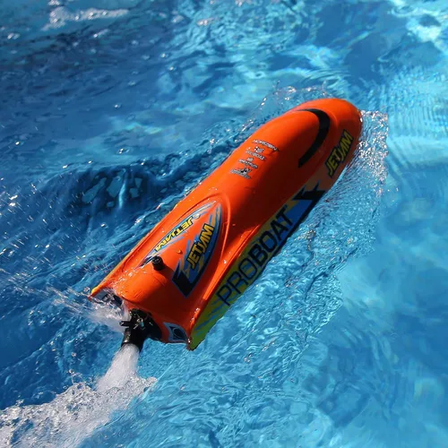 Vista 7 de Horizon Hobby Pro Boat RC Jet Jam V2 - Pilas de 12 pulgadas para transmisor no incluido, naranja PRB08031V2T1 Blanco