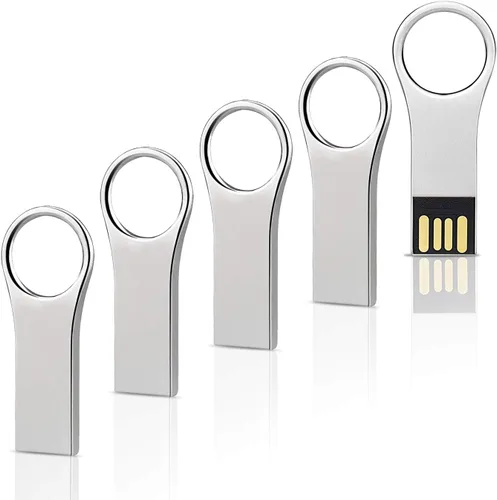Vista 13 de RAOYI Unidad flash USB de 16 GB, USB 2.0 Mini Fit Memory Stick Ultra Slim Thumb Drive Jump Drive Zip Drive Pen Drive con cordón, color negro
