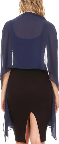 Vista 2 de Sakkas Jona - Bufanda de gasa suave y transparente para mujer