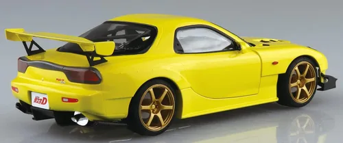 Vista 4 de Aoshima Inicial D: Kit de modelo a escala 1:24 FD3S RX7 V28 de Takahashi Keisuke