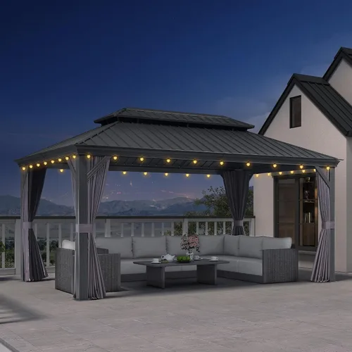 Vista 55 de Purple leaf - Gazebo para exteriores.