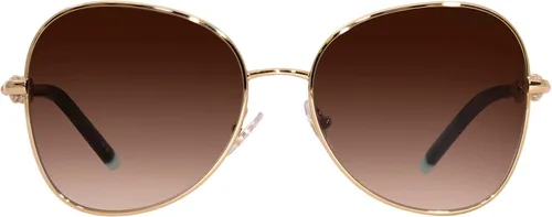 Vista 2 de Gafas de sol Tiffany TF 3086 60213B Pale Gold Marrón Gradient