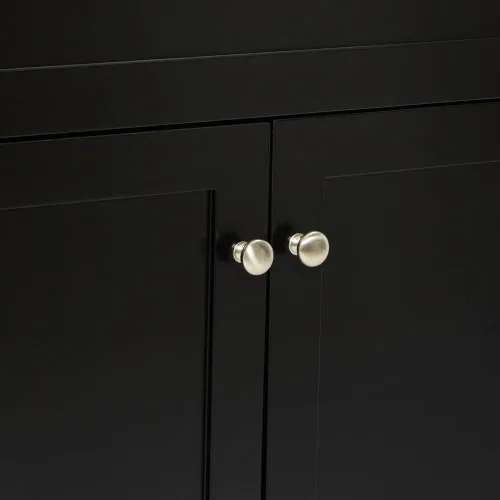 Vista 13 de ARIEL Hamlet - Mueble de baño de 54 pulgadas con fregadero, madera maciza, encimera de mármol italiano de Carrara de 1.5 pulgadas, fregadero