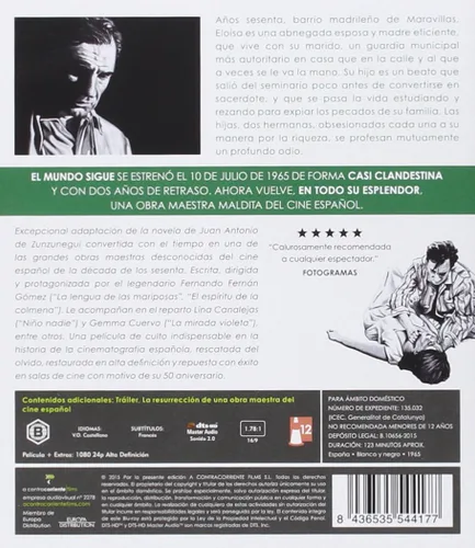 Vista 2 de El Mundo Sigue Non-usa Format Pal, Region B -Import- Spain