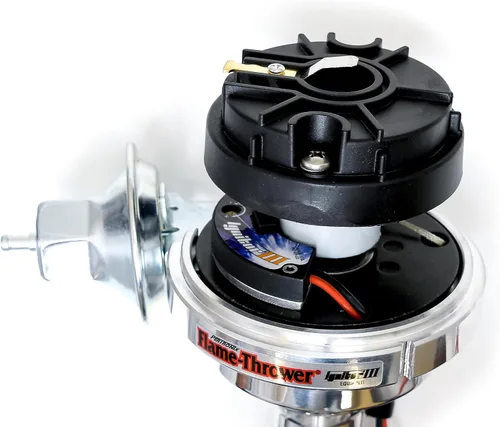 Vista 3 de Pertronix D7100700 - Distribuidor electrónico de palanquilla con tapa negra con tecnología Ignitor III para Chevrolet Small Block/Big Block