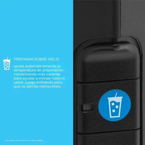 Vista 3 de Keurig K-Café Barista Bar Cafetera y espumador de una sola porción, con 3 tamaños de preparación, capacidad de café caliente y frío, botón