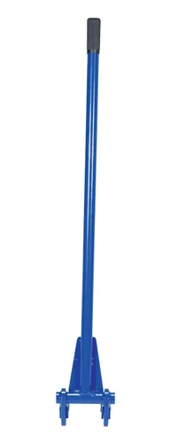 Vista 4 de Plataforma de acero de lujo para domar caballos, con asa 41 in Vestil SKB-DLX