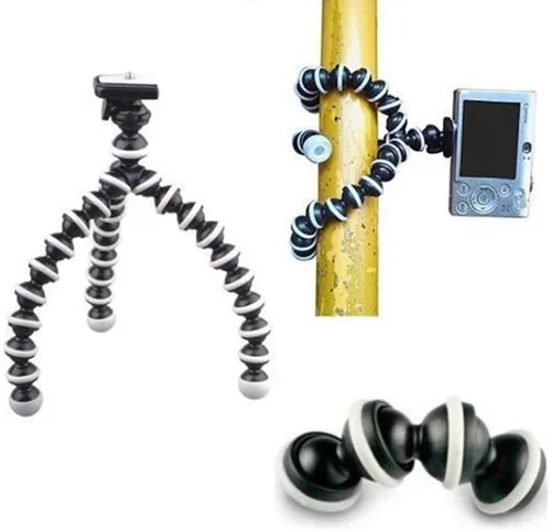 Vista 6 de ANRANK Mini Gripster Octopus - Trípode flexible para cámara compacta