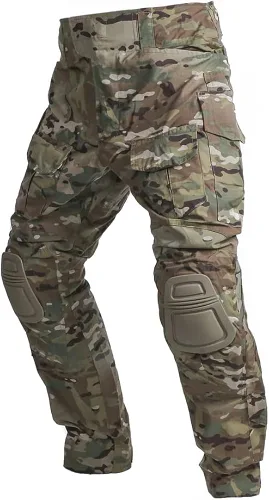 Vista 2 de EMERSONGEAR Pantalones tácticos G3, pantalones cargo Ripstop para hombre, camuflaje militar, entrenamiento, senderismo, caza, camping, pesca