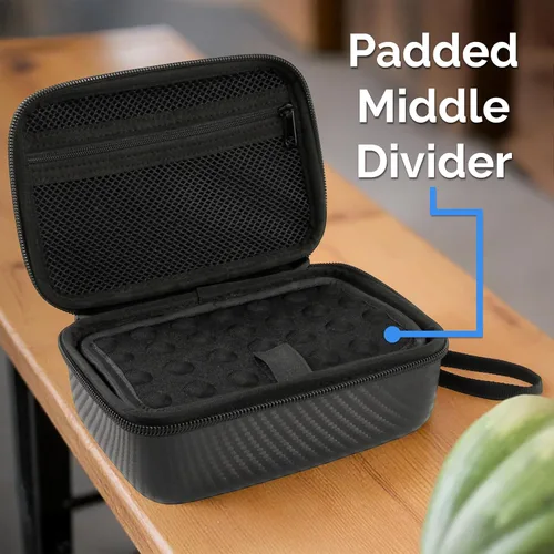 Vista 6 de CASEMATIX Funda de transporte de viaje compatible con lector de sistema POS de terminal cuadrado, no es compatible con papel o accesorios, solo funda