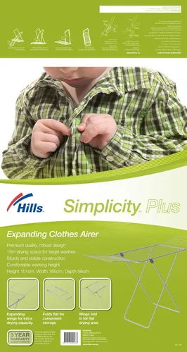 Vista 2 de Hills Simplicity Plus - Aireador de ropa expandible