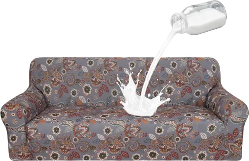 Vista 29 de ALIECOM Fundas para Sillas 100% Impermeables, Funda para Sillón para Sala de Estar, Apta para Mascotas, Fundas Lavables para Sillón, Funda