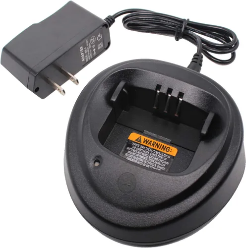 Vista 4 de WPLN4137 WPLN4137BR - Cargador compatible con Motorola R2 CP200 CP200D PR400 EP450 DEP450 CP040 CP150 CP180 Radio NNTN4497 NNTN4970 NNTN4851 WPLN413