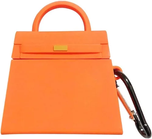 Vista 8 de Funda Compatible con AirPods 1/2, Funda de Bolso Mini Creativa de Moda para Niñas, Elegante Funda de Carga de Protección de Auriculares Inalámbricos