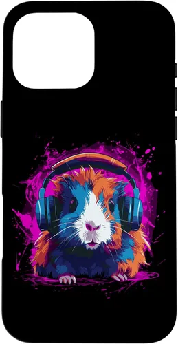 Vista 19 de iPhone 16 DJ Guinea Pigs Case
