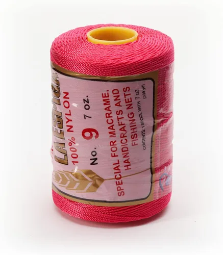 Vista 34 de N° 9 - 100% Cordón de Hilo de Nylon Omega para Tejer y Crochet - 01 Blanco