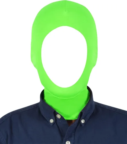 Vista 25 de Máscara unisex con capucha Zentai abierta para fiestas de disfraces