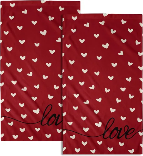 Vista 48 de Giwawa Juego de 2 toallas de mano vintage con diseño de oso y ciervo, diseño de alce y árbol, toalla de cara súper suave para baño, cocina, hombre