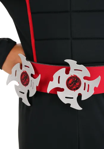 Vista 4 de Disfraz de ninja sigiloso para niños Multicolor