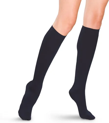 Vista 4 de THERAFIRM Calcetines de vestir de compresión suave de 15-20 mmHg para mujer