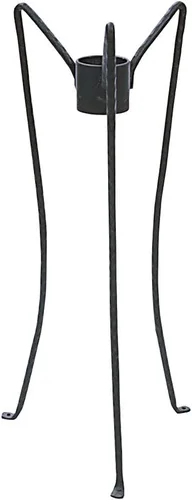 Vista 5 de Achla Designs Gazing Globe - Soporte para bolas, 18 pulgadas de alto, color negro
