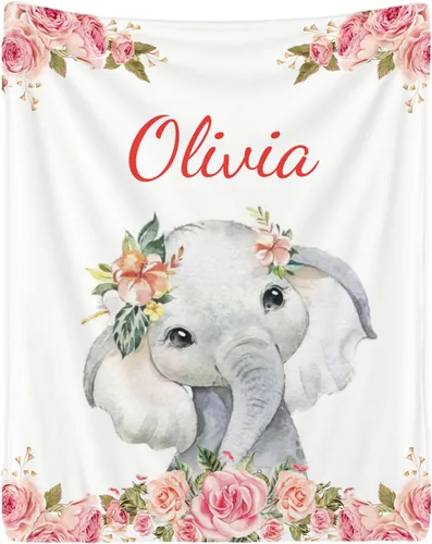 Vista 28 de Manta personalizada con nombre para adolescentes, niñas, niños, mantas de bebé personalizadas de franela ultra suave y acogedora, manta con nombre