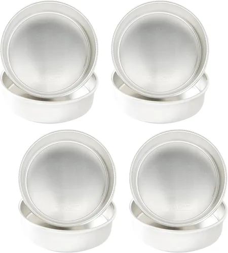 Vista 7 de Nordic Ware Naturals - Molde redondo para tartas, 9 pulgadas, paquete de 2