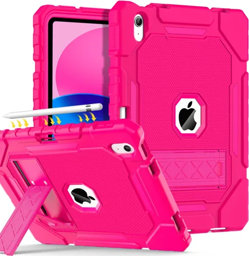 Vista 32 de Grifobes Funda para iPad A16 de 11ª Generación de 11 pulgadas 2025 / Funda para iPad de 10ª Generación de 10.9 pulgadas 2022, Funda Resistente
