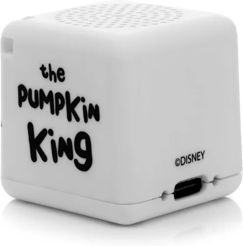 Vista 4 de Bitty Boomers Disney: La pesadilla antes de Navidad de Tim Burton - Jack Skellington - Bitty Box - Llavero con altavoz Bluetooth de 1.3 pulgadas