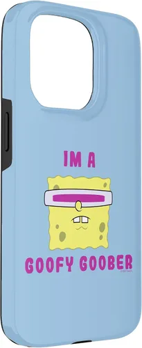 Vista 44 de Funda para iPhone 11 Pro Max Bob Esponja SquarePants I'm A Goofy Goober