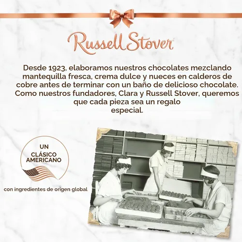 Vista 9 de Russell Stover Surtido de chocolate con leche caja de Bowline