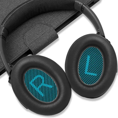 Vista 8 de GEVO Almohadillas de repuesto para auriculares Bose QC25, almohadillas para auriculares Bose QuietComfort QC2 QC15 Ae2 Ae2i Ae2w, piel de oveja