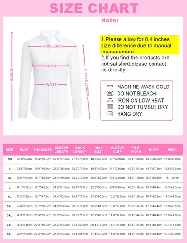 Vista 6 de Camisas con botones para mujer, camisas de vestir, trajes casuales de negocios, blusa ajustada con cuello, entrevista de trabajo, atuendo de oficina