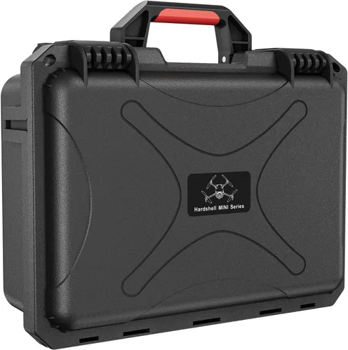 Vista 7 de Mini 5 Pro - Funda rígida impermeable portátil para DJI Mini 5 Pro/4Pro/3Pro/3Pro/3Pro/3, bolsa de almacenamiento de viaje resistente y resistente