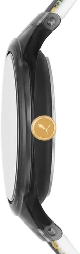 Vista 2 de PUMA Reloj de poliuretano de contorno para mujer, Rosado