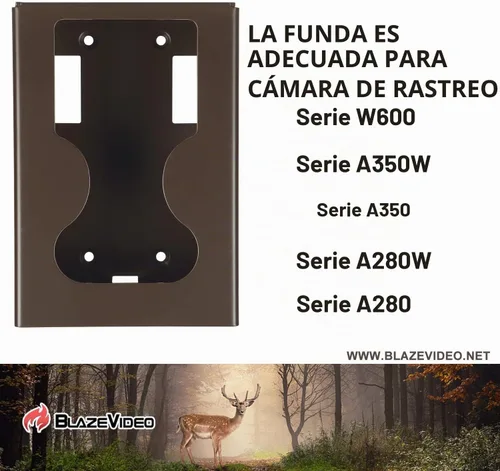 Vista 5 de BLAZEVIDEO - Caja de seguridad para cámara de sendero, resistente a la Marrón X1