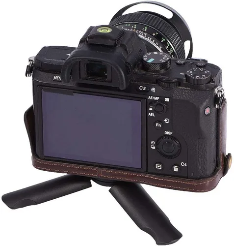 Vista 4 de Mini trípode para selfie stick, trípode de mesa de escritorio con soporte de rosca de 1/4 pulgadas para Q/4/para Feiyu/para OSMO Mobile 2 Gimbal